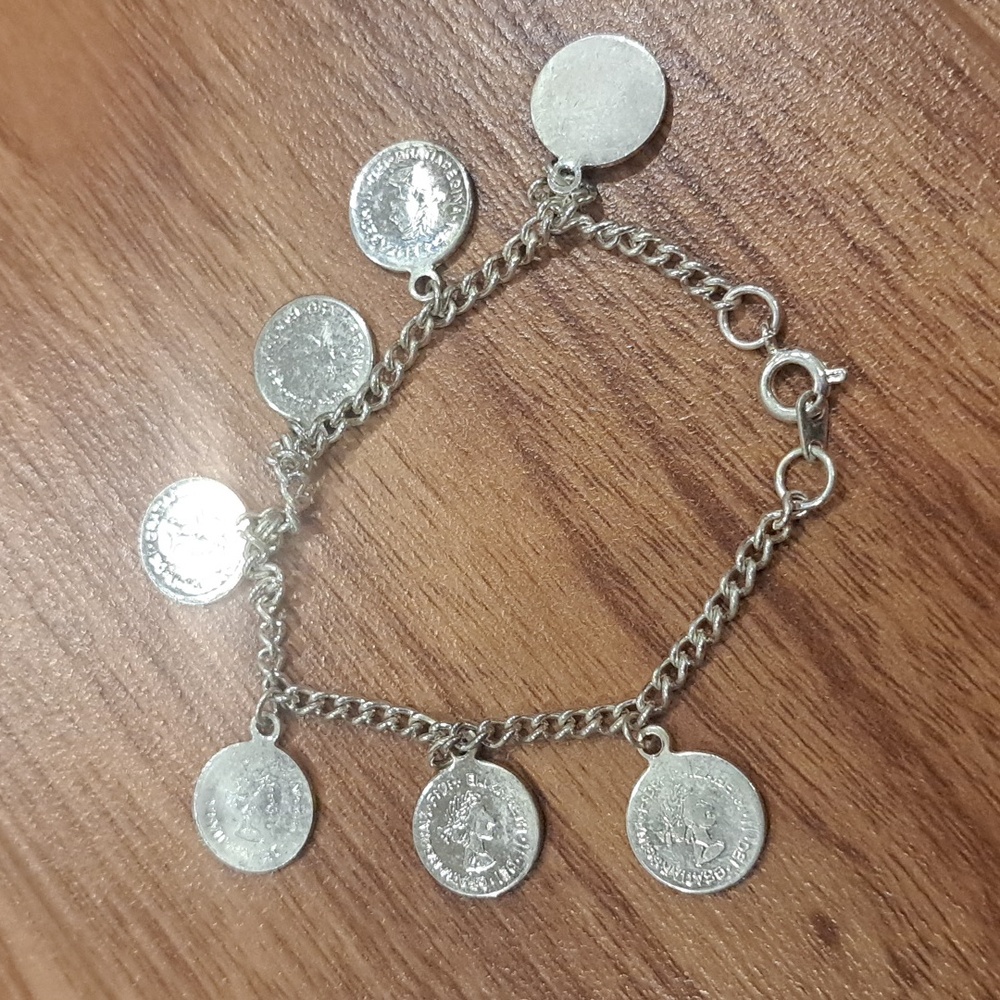 Coin bracelet